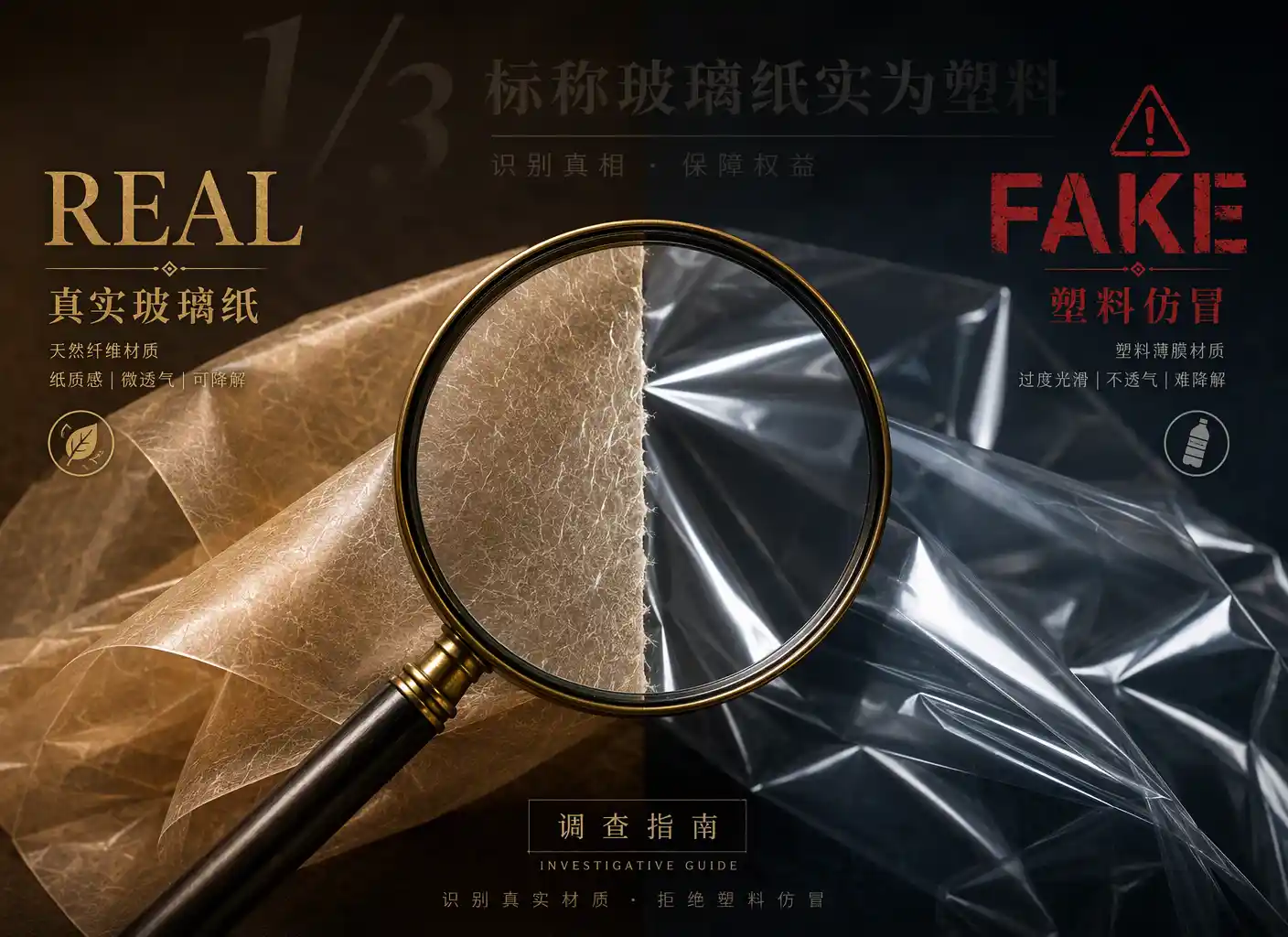玻璃纸分辨指南